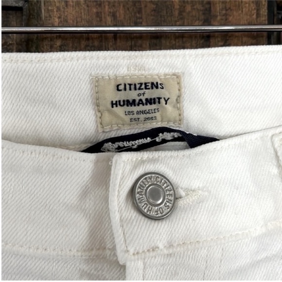 Citizens Of Humanity White Ankle Jeans - Picture 8 of 10
